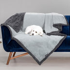Kritter Planet Waterproof Dog Blanket, Reversible Water Proof Pet Blanket for Couch, Bed & Car, Washable Couch Covers for Medium Dogs - Protects Furniture from Fur, Dirt, and Accidents