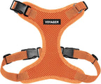 Voyager Step-in Pet Harness - All Weather Mesh, Adjustable Step in Harness for Cats and Dogs by Best Pet Supplies - Orange, S