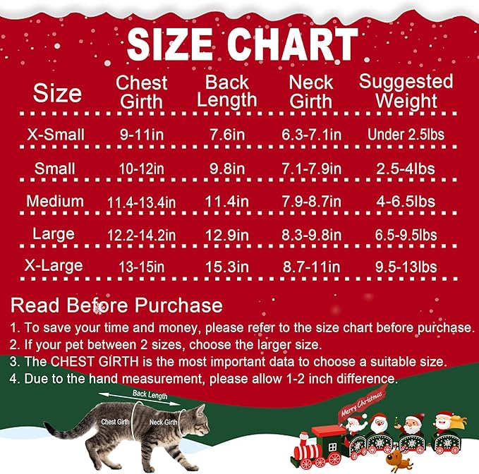 Cat Dog Christmas Sweater Pet Winter Warm Coat Pajamas Small Dog Sweaters Reindeer Snowflake Christmas Sweater for Cats Kitty Puppy Small Dogs (Reindeer, M)