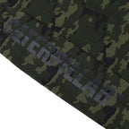 Caterpillar Trademark Banner Long Sleeve Tee Shirts for Men with Center Back Neck Wire Management Loop and Cat Workwear Logo