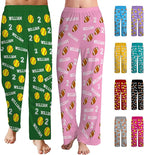 Personalized Face Pajama Pants for Men Women Custom Photo Printed Pajamas Bottoms Trousers Gift for Christmas Birthday