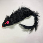 SPOT Shaggy Plush Ferret - Interactive Rattle and Catnip Fuzzy Toy for Indoor Cats and Kittens, Large Size Perfect for Pouncing, Chasing, Hunting, 11 Inches (Pack of 2)