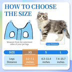 PatiencET Cat Grooming Hammock for Nail Trimming Pet Hammock for Small Dogs with Security Strap Dog Sling for Nail Clipping with Clippers Nail File and Pet Comb (Cerulean XS)