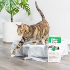 10 Count Fresh Kitty Durable Litter Box Liners, Easy Clean Up Elastic Jumbo Sifting Litter Pan Box Liners, Bags for Pet Cats