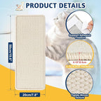 Door Protector from Cat Scratching 19.6" x 7.8" Cat Wall Corner Scratcher, Anti Scratch Door Frame Furniture Protector for Indoor Cats