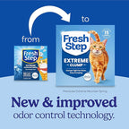 Fresh Step Extreme Clumping Litter With Febreze Freshness, Mountain Spring Scent Clumping Cat Litter With Guaranteed Odor Control, 14 lb. Box
