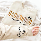Personalized Dog Sweatshirt for Pet Lovers, Custom Name Crewneck, Cozy Gift for Dog Owners