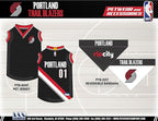 Pets First NBA Portland Trailblazers Dog Jersey, Medium- Tank Top Basketball Pet Jersey
