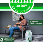 Litter Pearls Crystal Clear Unscented Non-Clumping Crystal Cat Litter with Odorbond, 7 lb