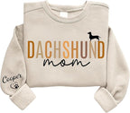 Personalized Dog Sweatshirt for Pet Lovers, Custom Name Crewneck, Cozy Gift for Dog Owners