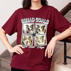 H-DEWALL Custom Shirts Custom Bootleg Rap Shirt for Him Custom Face Shirt with Photo Pet Custom Tees Gift for Dog Cat Lover