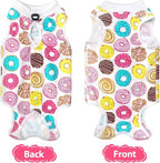 2 PCS Cat Recovery Suit Female Cat Onesie for Cats After Surgery Spay Abdominal Wounds, Kitten Recovery Suit Female Breathable E-Collar Alternative Kitten Onesie Anti Licking Large