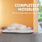 Self Warming Cat Bed Self Heating Cat Dog Mat 24 x 18 inch Extra Warm Thermal Pet Pad for Indoor Outdoor Pets with Removable Cover Non-Slip Bottom Washable Non Electric