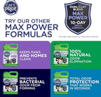Cat's Pride Max Power: Total Odor Control - Up to 10 Days of Powerful Odor Control - Strong Clumping - Hypoallergenic - 99% Dust Free - Multi-Cat Litter, Unscented, 15 Pounds