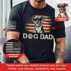 Customized Awesome Like My Daughter Shirts, Fathers Day Shirt with Kids Names, Funny Dad Shirts for Men