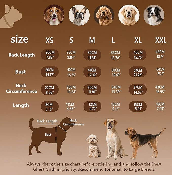 Small/Medium Dog Sweater, Warm Dog Winter Coat w/Sleeves, Comfortable High Neck & Leash Hole, Premium Dog Clothes for Mini Poodle-Best for Holidays, Daily Walks M Apricot