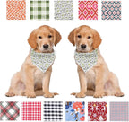 ARING PET Dinosaur Dog Bandanas, Summer Kerchief Triangle Bibs Scarf for Puppy Small Medium Large Boy Girl Dogs Cats-S