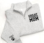 UrbanNEST Custom Dog Mom Sweatshirt, Cute & Cozy Gift for Dog Lovers, Perfect for Pet Moms