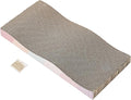 Cat Scratch Pad Cardboard cat scratchers for Indoor Cats Reversible Large Wide Corrugated with Catnip(1pcs)