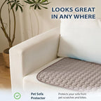 MICROCOSMOS Summer Cooling Mat & Sleeping Pad- Water Absorption Top, Materials Safe, Easy Carry, EZ Clean. Keep Cooling for Pets, Kids and Adults.(Brown, 36" x24")