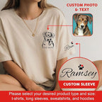 Custom Dog Mom Shirt Gifts for Women, Mother's Day Hoodie, Custom Shirt with Dog Picture for Women