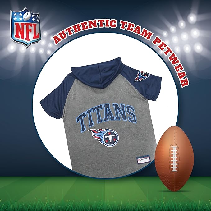 Pets First Tennessee Titans Hoodie T-Shirt, Large