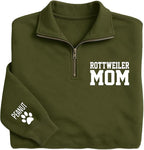 UrbanNEST Custom Dog Mom Sweatshirt, Cute & Cozy Gift for Dog Lovers, Perfect for Pet Moms