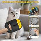 2PCS Pet Hair Removal Gloves for Dogs & Cats, Newly Upgraded Reusable Electrostatic Pet Hair Glove, Magic Brush Pet Hair Remover Tool for Clothing, Couch, Carpet, Car Seat