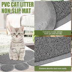 7 Pcs Small Cat Kitten Starter Kit Cat Litter Box with Shovel Paw Litter Mat Double Automatic Kitten Bowls Toy Teaser Stick Collar Essentials Kits for 1-3 Lbs Beginner(Simple,Green)
