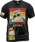 Customized Awesome Like My Daughter Shirts, Fathers Day Shirt with Kids Names, Funny Dad Shirts for Men