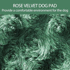 Dog Bed Mat for Small/Medium/Large Dogs Sleeping, Soft, Durable, Washable & Anti-Slip Crate Pads, Reversible Dog Mat Bed Kennel Mat Cat Bed M(30"*20"*1.5")