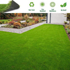 Artificial Grass Rug Outdoor Indoor 2FTX88FT Fake Grass Carpet Green Synthetic Grass Pet Turf Realistic Faux Grass Rug with Drain Holes for Garden Lawn Landscape Balcony Home Decor Patio