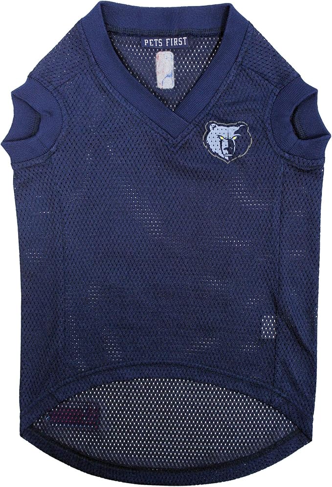 Pets First NBA MEMPHIS GRIZZLIES DOG Jersey, Small - Tank Top Basketball Pet Jersey