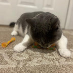 SPOT Kitty Fun Tubes Cat Toy | Bouncy Cat Toy with Catnip Inside for Cats and Kittens to Bite, Swat and Chase | Interactive Cat Toy | 3 Pieces