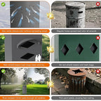 Dog Waste Station Outdoor, Pet Waste Disposal Station Rustproof Aluminum with 10 Gallon Trash Can, 600 Dog Poop Bags & 50 Liners for Parks, Trails, HOA Communities (Black)