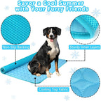 Dog Cooling Mat for Dogs, Pet Cooling Pad Bed for Dog Easy Washable for All Types of Pets and Perfect for Both Indoor and Outdoor Use, Including Car Seats 40" x 28"