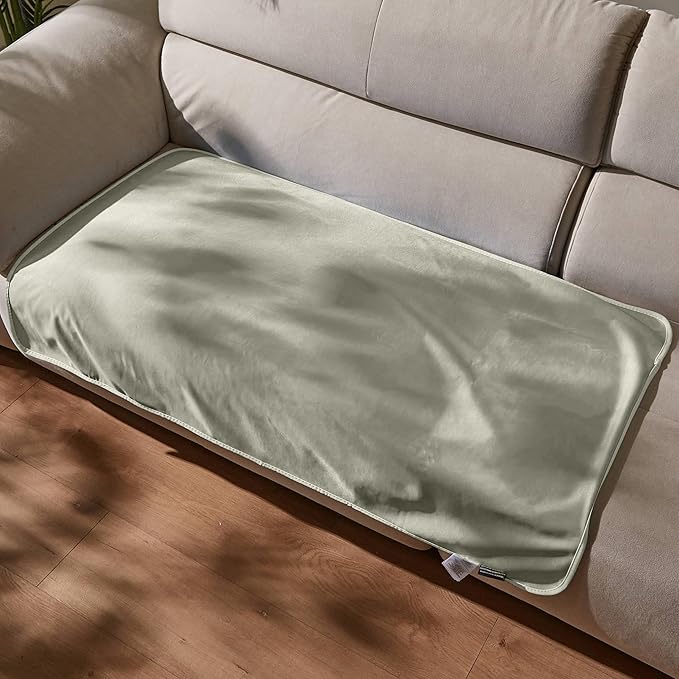 Kritter Planet Waterproof Cooling Dog Mat, Soft Cooling Pad for Dog, Lightweight Cooling Outdoor Mat, Reversible Furniture Cover Couch Sofa Bed, 30 x 50 inch, Taupe