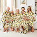Artsadd Custom Pajamas for Women Men Family, Personalized Face Pjs Pajama Pants, Funny Pet Photo Loungewear Sleepwear Jammies