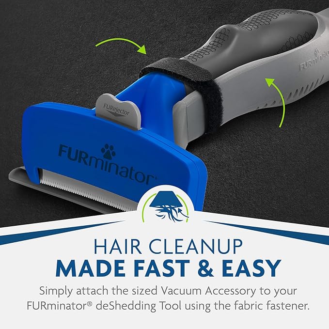 FURminator FurVac Dog Hair Vacuum Accessory, Black