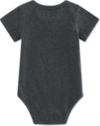 UNIFACO Unisex Baby Funny Saying Outfit Short and Long Sleeve Bodysuits Romper 0-18M