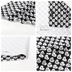 ARING PET Valentine's Day Dog Bandana, Cute Black White Pet Bandanas Scarf Triangle Bibs Handkerchief for Puppy Small Medium Large Boy Girl Dogs-S