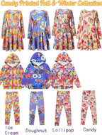 Girl Unicorn Leggings Kid Rainbow Print Legging Tights Trousers Slim Long Pants