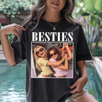 Custom Bootleg Rap Tee, Personalized Girlfriend Vintage Graphic T-Shirt, Photo Shirt, Valentine Birthday Gifts