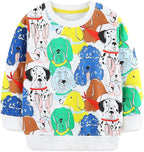 Bumeex Toddler Girl Sweatshirt Clothes Outfit,Cotton Crewneck Christmas Clothing