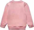 RETSUGO Toddler Baby Girls Sweatshirts Casual Pullover Crewneck Winter Long Sleeve Tops Shirts Clothes 3T-8T