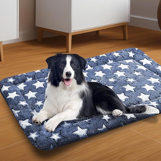 Dog Bed Mat – Soft & Comfortable Dog Kennel Pad for Crate – Durable Crate Bed & Mat for Dogs & Cats – Ideal for Crate, Kennel, and Home Use