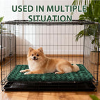 Dog Bed Mat for Small/Medium/Large Dogs Sleeping, Soft, Durable, Washable & Anti-Slip Crate Pads, Reversible Dog Mat Bed Kennel Mat Cat Bed M(30"*20"*1.5")