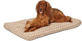 MidWest Homes for Pets Large QuietTime Deluxe Mocha Ombré Swirl Plush Pet Bed, Machine Washable, Non-Skid Bottom, Soft Crate Mat for 42-inch Crates