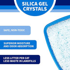 Tracksless Litter Pearls Cat Litter, White, Clear and Blue Crystals,20 lb Litter Pearls Tracksless Cat Litter,TLLP20