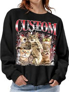 NAZENTI Custom Valentine Shirt Gifts for Boyfriend, Customized Bootleg Rap Tee